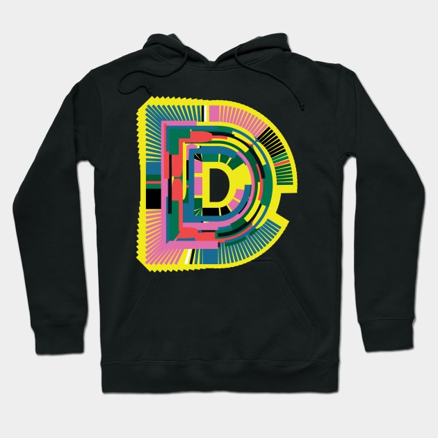 Superbright D Hoodie by juliechicago